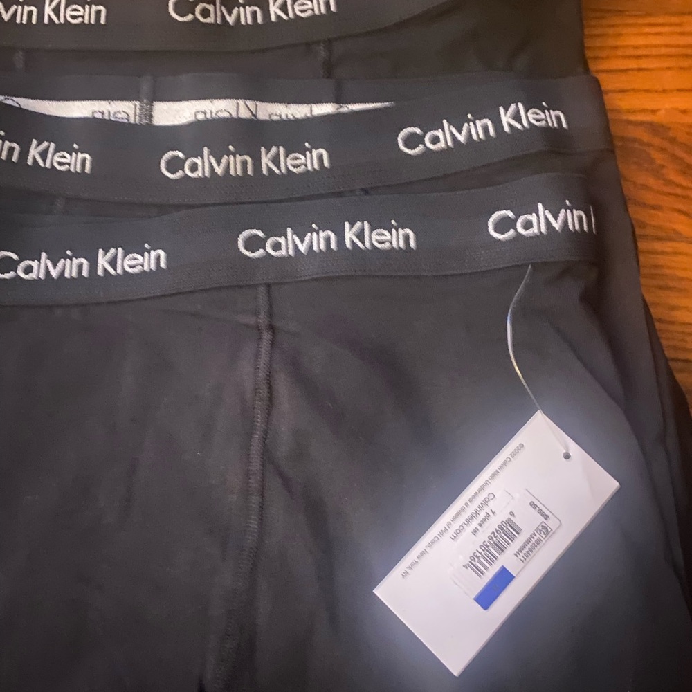 Calvin Klein knit boxers briefs men’s size XL-7 pairs-NWT - Picture 2 of 3